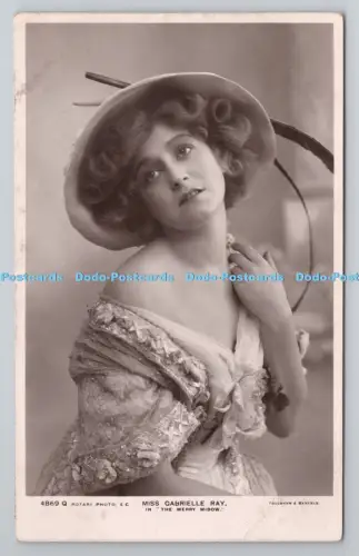 R805493 Miss Gabrielle Ray. In The Merry Widow. Drehfoto. Foulsham und Banfi