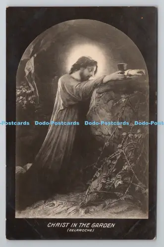 R805494 Christus im Garten. Delaroche. Wildt und Kray. London. Serie 778