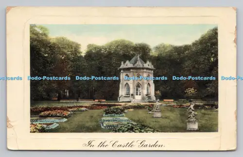 R807074 im Schlossgarten. 1908