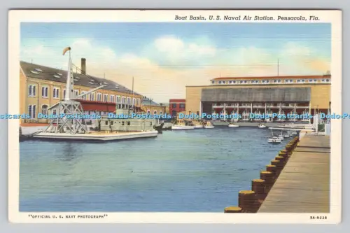 R807078 Fla. Pensacola. Bootsbecken. U.S. Naval Air Station. Erickson Nachrichtenagentur