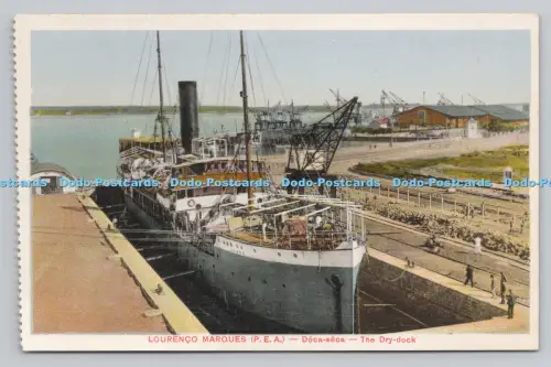 R807080 Lourenco Marques. P.E.A. Das Trockendock. Santos Rufino
