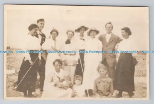 R805502 Personengruppe. Postkarte