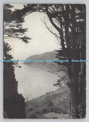 R810870 Blick auf Durlston Bay vom Balkon des La Belle Vue Hotels. Swanage. 19