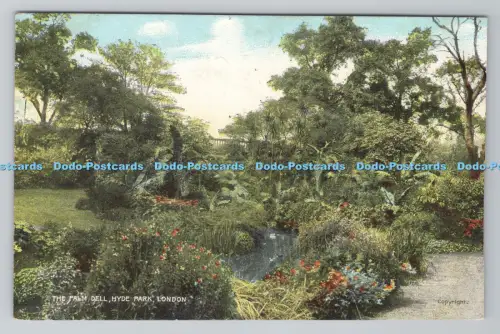 R805519 London. Hyde Park. Das Palm Dell. G.D. und D.L. PM. Reigate. 1906