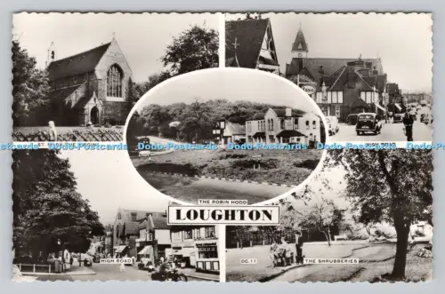 R808823 Loughton. The Robin Hood. Cranley kommerzielle Kalender. RP. Multi View