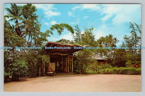 R810884 Teile bei Punaluu. Resort Hotel. Eine Irving Rosen Farbproduktion. Honolul