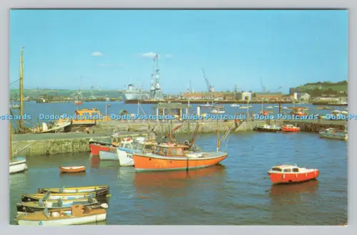 R810886 Falmouth. Der Hafen. Fotopräzision. St. Ives. Huntingdon. Nocken. Col
