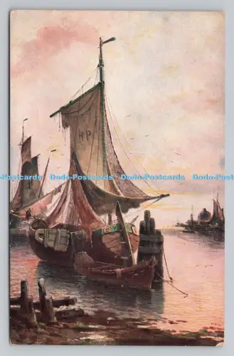 R807103 Schiff im Meer. Serie. 205. 1913