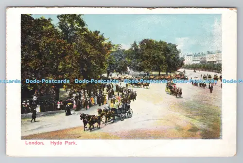 R805526 London. Hyde Park. Postkarte