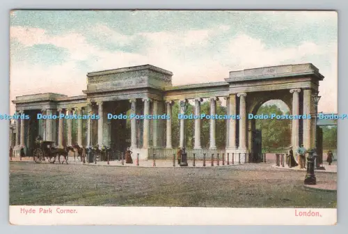 R805528 London. Hyde Park Corner. Postkarte