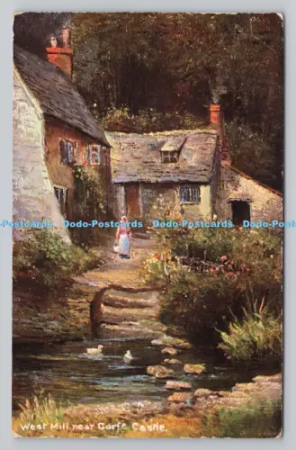 R807110 West Mill in der Nähe von Corfe Castle. S. Hildesheimer. London. Manchester. Dorset