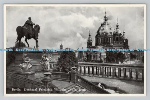 R810943 Berlin. Denkmal Friedrich Wilhelm IV. u. Dom. Serie Novobrom Nr. 135