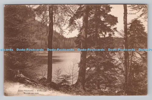 R810953 Jura Touriste. Bonlieu. Bords du Lac