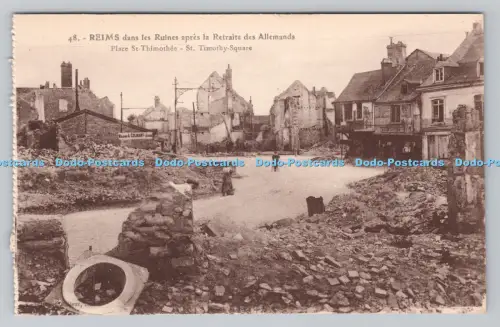 R808906 Reims. St. Timotheus Square. V. Thuillier