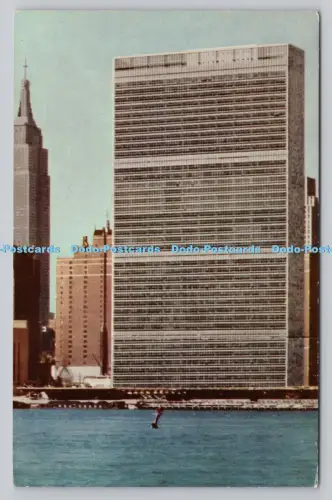 R810969 New York City. Gebäude der Vereinten Nationen. Alfred Mainzer. Mirro Krome. H.