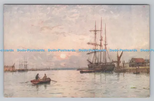 R807187 Schiffe auf See. C. W. Faulkner. London. Serie. 524