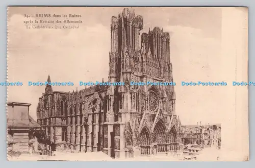 R808909 Reims. Die Kathedrale. V. Thuillier