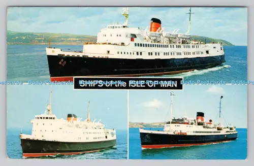 R810973 Schiffe der Isle of Man. S.S. Manx Maid. Bamforth. Holmfirth. Yorkshir