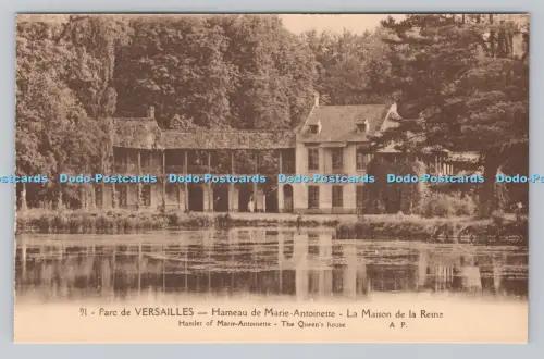 R808915 Parc de Versailles. Weiler von Marie Antoinette. The Queen House. A. Pape