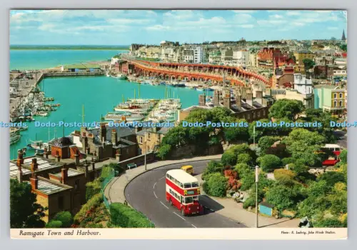 R810978 Ramsgate Town and Harbour. John Hinde. E. Ludwig