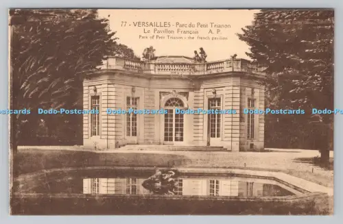R808918 Versailles. Park von Petit Trianon. Der französische Pavillon. A. Papeghin