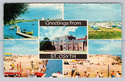 R807214 Grüße aus St. Osyth. Der Bootssee. D. Konstanz. Littlehampton.