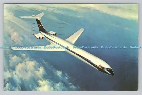 R810996 BOAC VC 10. Gedruckt in Großbritannien. PM. Ayr. 1977