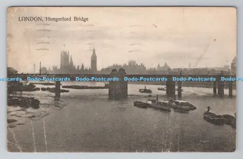 R805636 London. Hungerford Bridge. Samuel. 1928