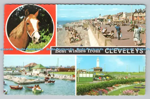 R807220 Beste Wünsche von Cleveleys. Bamforth. Holmfirth. Multi View