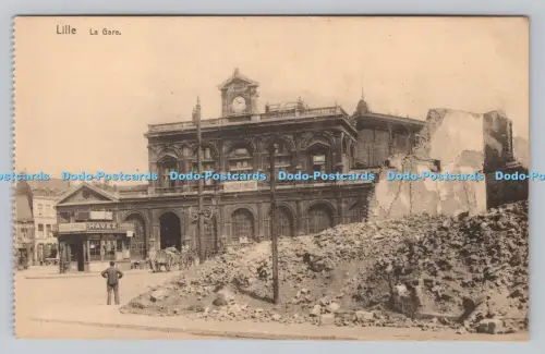 R808943 Lille. La Gare. Maurice Dupriez
