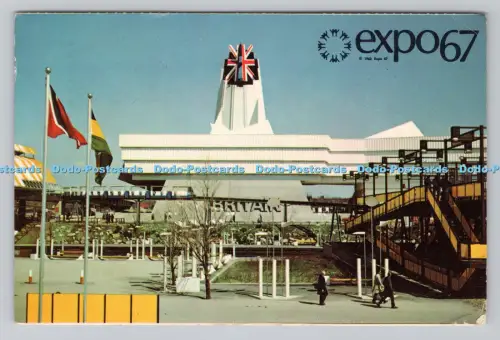 R811004 Großbritannien Pavillon. Auf der Ile Notre Dame. Expo67. Montreal. Kanada.Benj