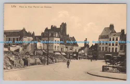 R808947 Lille. Place du Vieux Marche aux Chevaux. Maurice Dupriez