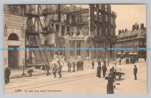 R808949 Lille. La cafe Jean Avant l ecroilement. Maurice Dupriez
