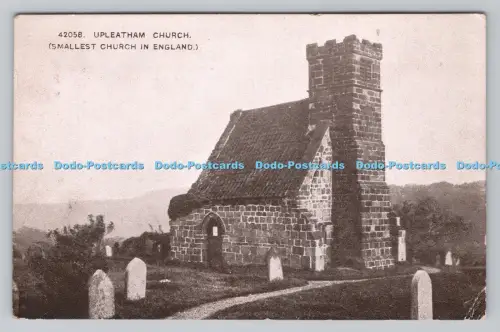 R808973 Upleatham Church. Kleinste Kirche Englands. Photochrom. London. Tunbri