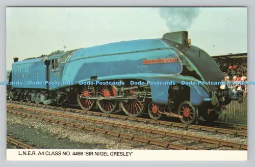 R807250 L.N.E.R.A4 Klasse Nr. 4498. Sir Nigel Gresley. Fotopräzision. St. Ich
