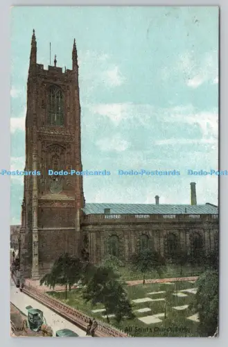 R808975 Derby. Allerheiligenkirche. Christliche Romane. Diese schöne Flossenserie