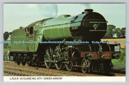 R807251 L.N.E.R.V2 Class No. 4771. Grüner Pfeil. Fotopräzision. St. Ives. H
