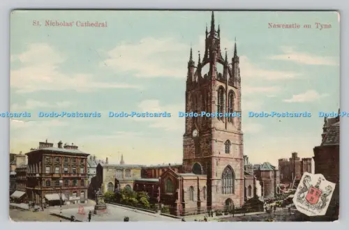R808977 Newcastle on Tyne. Nikolausdom. Woolstone Bros. London. Die M
