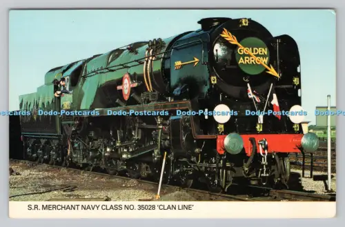 R807253 S.R. Handelsmarine Klasse Nr. 35028 Clan Line. Fotopräzision. St. Ives