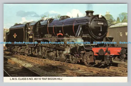 R807254 L.M.S. Class 5 No. 45110 Raf Biggin Hill. Fotopräzision. St. Ives. H