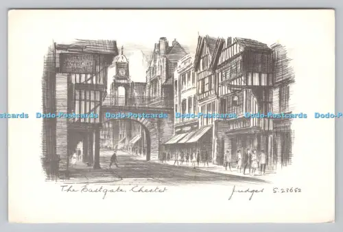 R811043 Chester. The Eastgate. Richter. S. 23652