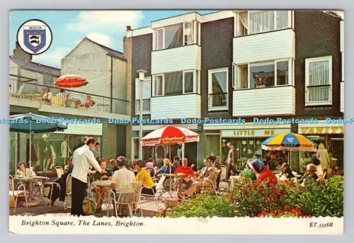 R811044 Brighton. Brighton Square. Die Fahrspuren. Elgate Postkarten. 1977