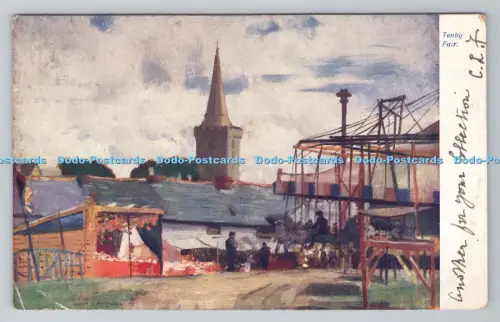 R805681 Tenby Fair. Stecken. Art. Serie. 698. Urige Ecken. 1903