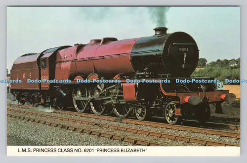 R807264 L.M.S. Princess Class No. 6201. Prinzessin Elizabeth. Fotopräzision. S
