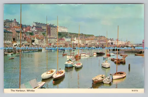 R811046 Whitby. Der Hafen. E. T. W. Dennis. Scarborough