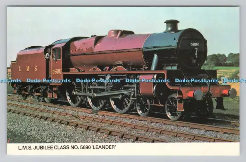 R807269 L.M.S. Jubilee Class No. 5690. Leander. Fotopräzision. St. Ives. Hunne