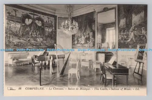 R808995 Compiegne. Das Schloss. Salon der Musik. LL. 18