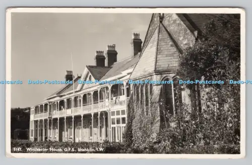 R811052 I.W. Shanklin. Winchester House. G. F. S. Nigh. Ventnor. Echt Foto Pos
