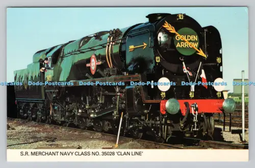 R807275 S.R. Handelsmarine Klasse Nr. 35028. Clan Line. Fotopräzision. St. Ive