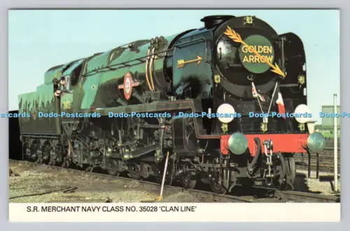 R807280 S.R. Handelsmarine Klasse Nr. 35028. Clan Line. Fotopräzision. St. Ive